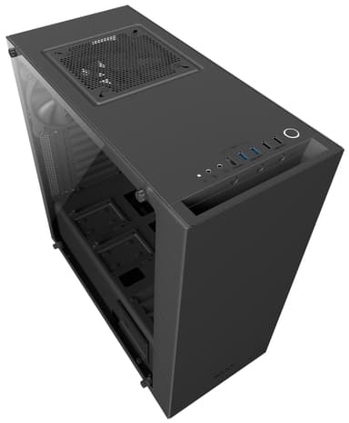 NZXT S340 Elite PC-kotelo (mattamusta)