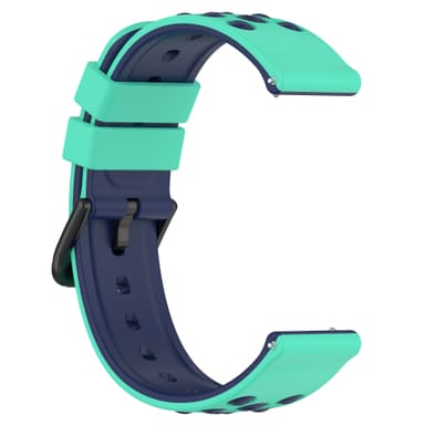 Klockarmband silikon Sininen 22 mm