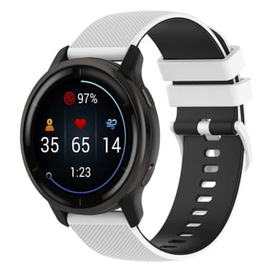 Klockarmband silikon Monivärinen 22 mm Samsung Galaxy Watch 3 45mm/Samsung Gear S3/Huawei Watch GT Runner/Honor Watch GS 3/Garmin Venus 2