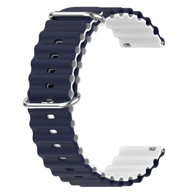 Kellon hihna silikonia Monivärinen 20 mm Samsung Galaxy Watch 5/5 Pro/4 40 mm 44 mm/Gear Sport, Huawei Watch GT3/GT2 42 mm, Honor Watch SE, Huami Amazfit GTS 3/GTS 2E/GTS 2 Mini/GTS 2, Garmin