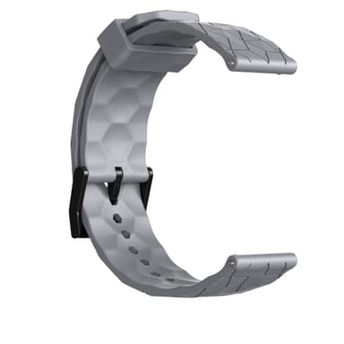 Kellon ranneke, jossa on kuvioitu kuvio Harmaa 22 mm Samsung Galaxy Watch 3 45mm/Gear S3/S3 Classic/S3 Frontier, Huawei Watch GT Runner, Huami Amazfit GTR 3, Honor Watch GS 3, Garmin Venus 2