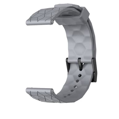 Kellon ranneke, jossa on kuvioitu kuvio Harmaa 22 mm Samsung Galaxy Watch 3 45mm/Gear S3/S3 Classic/S3 Frontier, Huawei Watch GT Runner, Huami Amazfit GTR 3, Honor Watch GS 3, Garmin Venus 2