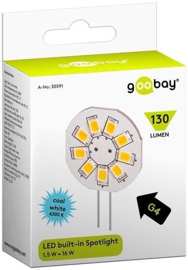 LED-strålkastare, 1,5 W