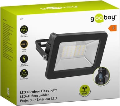 Goobay LED-kohdevalo ulkokäyttöön, 30 W