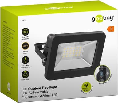 Goobay LED-kohdevalo ulkokäyttöön, 20 W