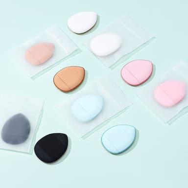 Finger Puff minimeikkisienet 5 kpl Musta