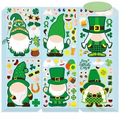 St. Patrick&#39 s Day -tarrat 24 kpl Monivärinen
