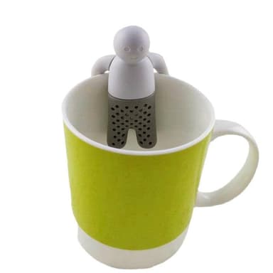 Tesil Mr Teabag valkoinen / harmaa