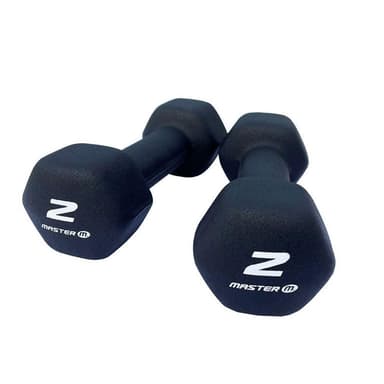 Master Fitness Neopreenikäsipainot Pari, Vinyyli 2 kg