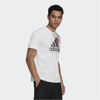 Adidas Graphic Logo Padel Tee, Miesten padel ja tennis T-paita