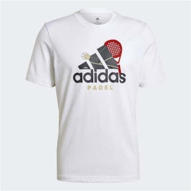 Adidas Graphic Logo Padel Tee, Miesten padel ja tennis T-paita