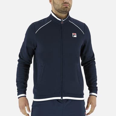 Fila Jacket Spike, Miesten padel ja tennis takki Sininen XXL