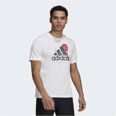 Adidas Graphic Logo Padel Tee, Miesten padel ja tennis T-paita