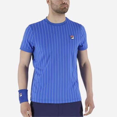 Fila Stripes Tee, Miesten padel ja tennis T-paita