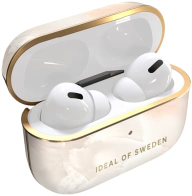 iDeal of Sweden AirPods Pro suojakotelo (helmenpunainen marmori)