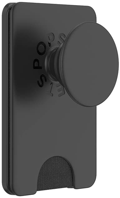 Popsockets PopWallet+ for MagSafe Musta