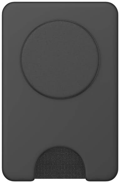 Popsockets PopWallet+ for MagSafe Musta