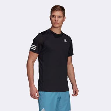 Adidas Club 3-Stripes Tee, Miesten padel ja tennis T-paita