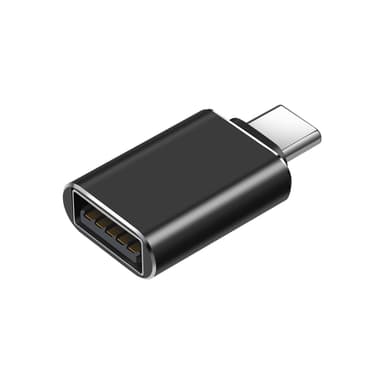 USB-C-USB 3.1 -sovitin Musta