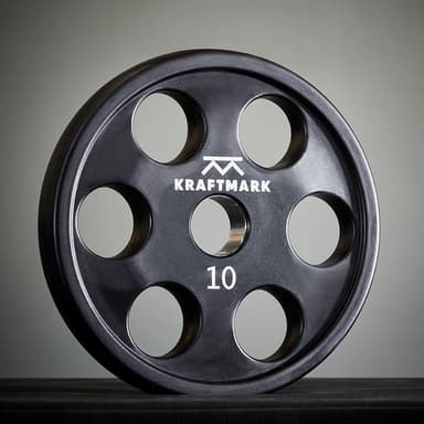 Kraftmark International weight boards 50 mm PU with handle 20 kg