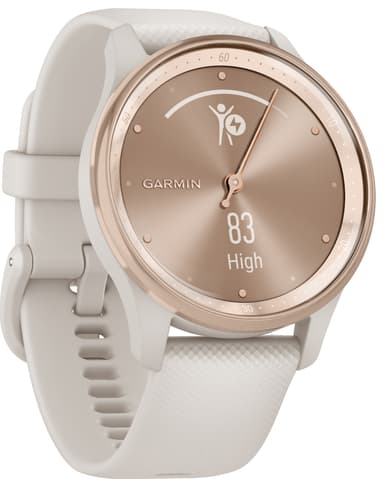 Garmin Vivomove Trend hybridiälykello (kerma/persikkakulta)