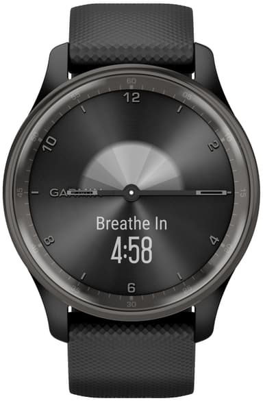 Garmin Vivomove Trend hybridiälykello (musta)