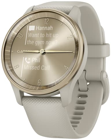 Garmin Vivomove Trend hybridiälykello (harmaa/kulta)
