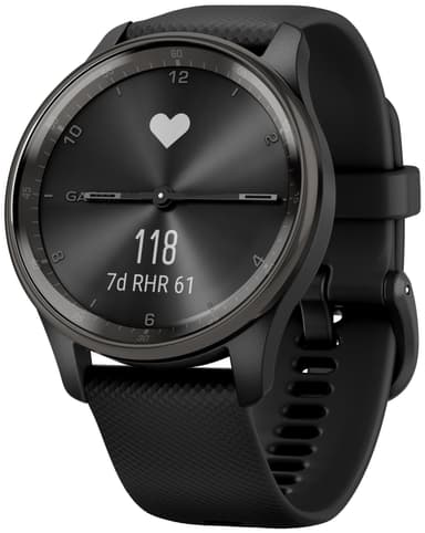 Garmin Vivomove Trend hybridiälykello (musta)