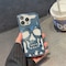 Matkapuhelimen kotelo kallolla Sininen iPhone 14 Pro