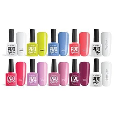 CLAVIER Premium geelilakkasetti 48 W kynsienkuivaimella, väreillä ja lisävarusteilla - Your Nails Studio Starter Premium Kit Set
