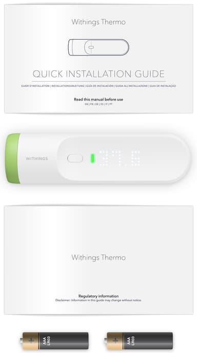 Withings Thermo kuumemittari WITSCT1
