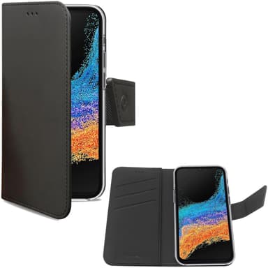Lompakkokotelo Galaxy Xcover6 Pro musta