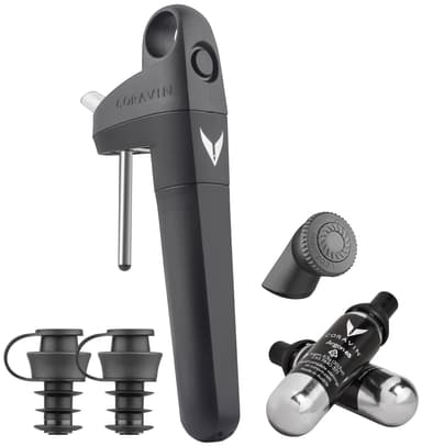 Coravin Pivot+ viinijärjestelmäpakkaus 60203318 (musta)