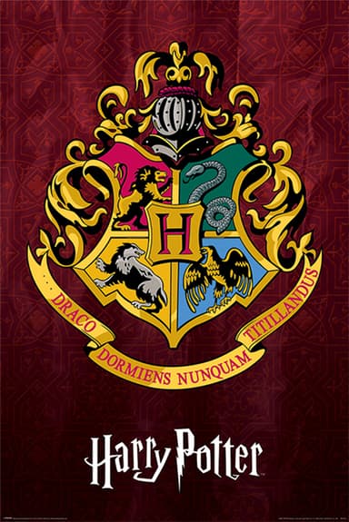 Harry Potter juliste School Crest