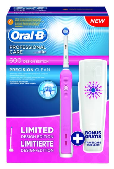 Oral-B Professional Care 600 sähköhammasharja (Pinkki)