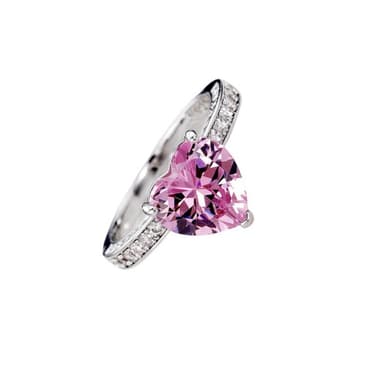 Ring med hjärta Hopea 17.4 mm