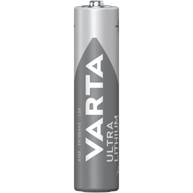 Varta Ultra Lithium AAA / LR03 -akku, 4 kpl