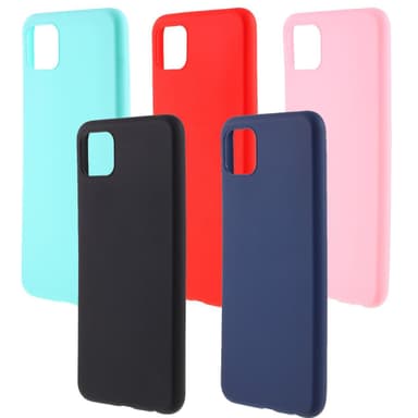 SKALO Samsung A22 5G Ultraohut TPU-kuori - Musta