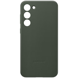 Samsung Galaxy S23 Leather suojakuori (vihreä)
