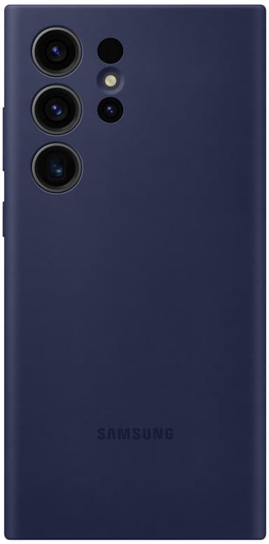 Samsung Galaxy S23 Ultra Silicone suojakuori (laivastonsininen)