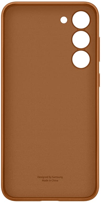 Samsung Galaxy S23 Leather suojakuori (kameli)