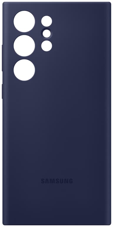Samsung Galaxy S23 Ultra Silicone suojakuori (laivastonsininen)