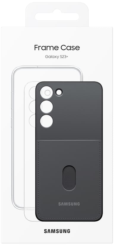 Samsung Galaxy S23+ Frame suojakuori (musta)
