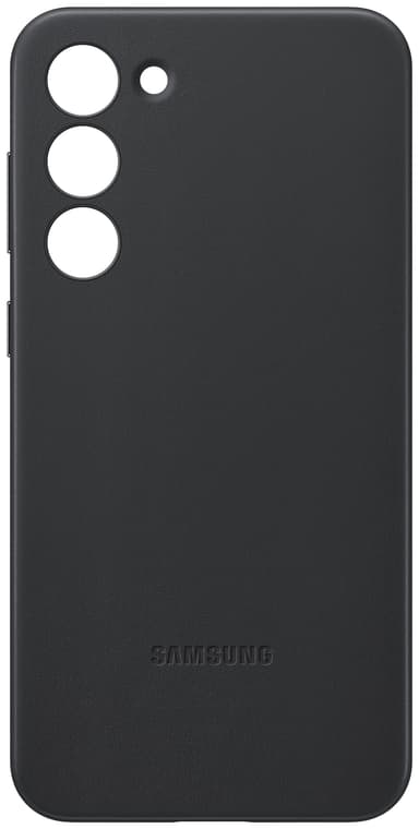 Samsung Galaxy S23+ Leather suojakuori (musta)