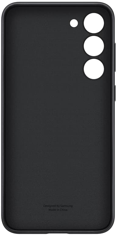Samsung Galaxy S23+ Leather suojakuori (musta)