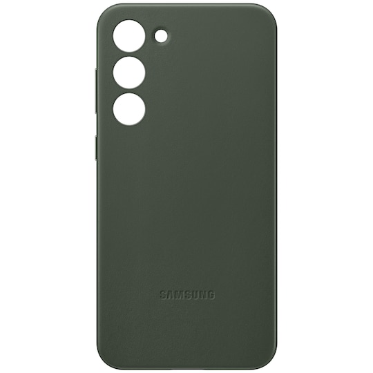Samsung Galaxy S23+ Leather suojakuori (vihreä)