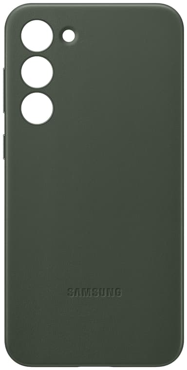 Samsung Galaxy S23+ Leather suojakuori (vihreä)