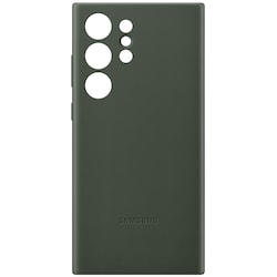 Samsung Galaxy S23 Ultra Leather suojakuori (vihreä)
