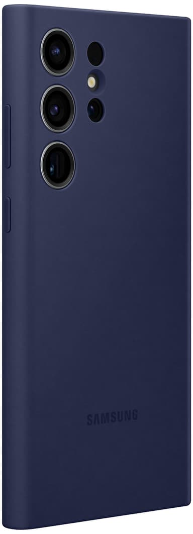 Samsung Galaxy S23 Ultra Silicone suojakuori (laivastonsininen)
