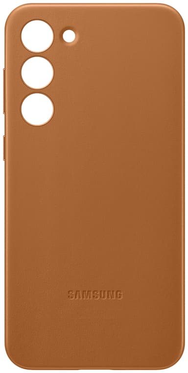 Samsung Galaxy S23+ Leather suojakuori (kameli)
